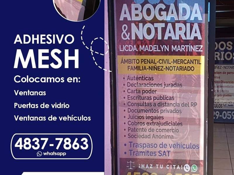 ADHESIVO MESH
