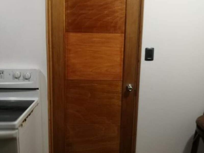 Puerta de madera 