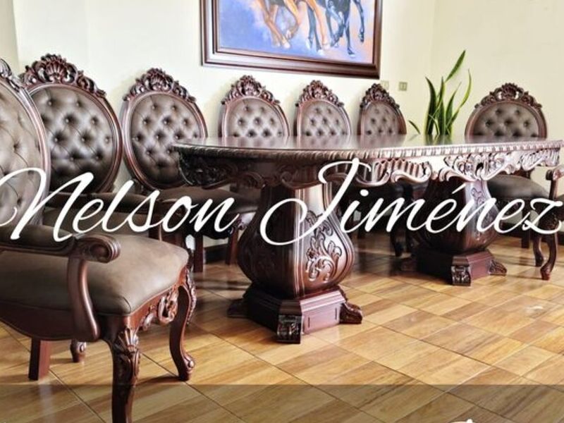 Comedor clásico para 8 personas  