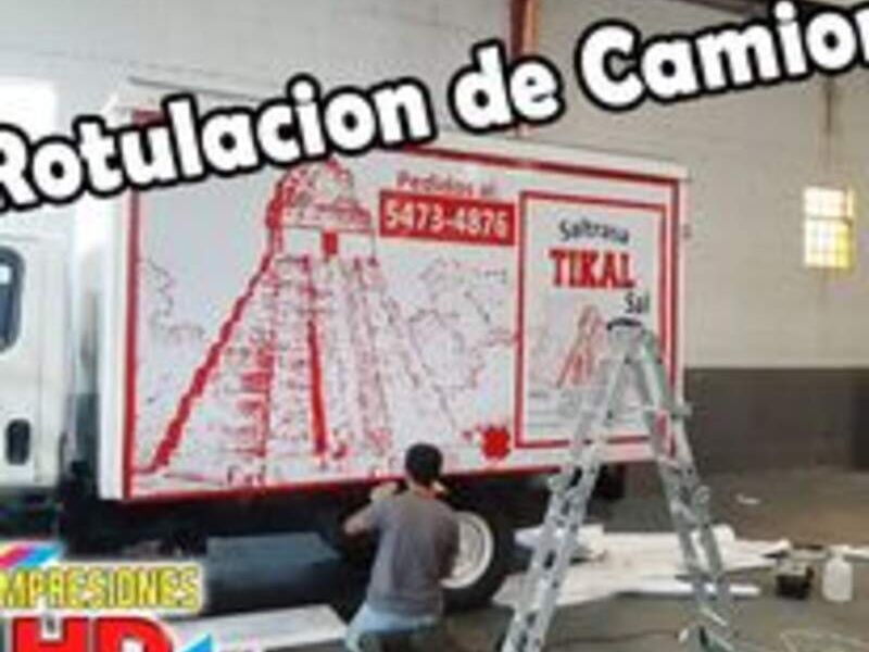ROTULACIÓN VEHICULAR