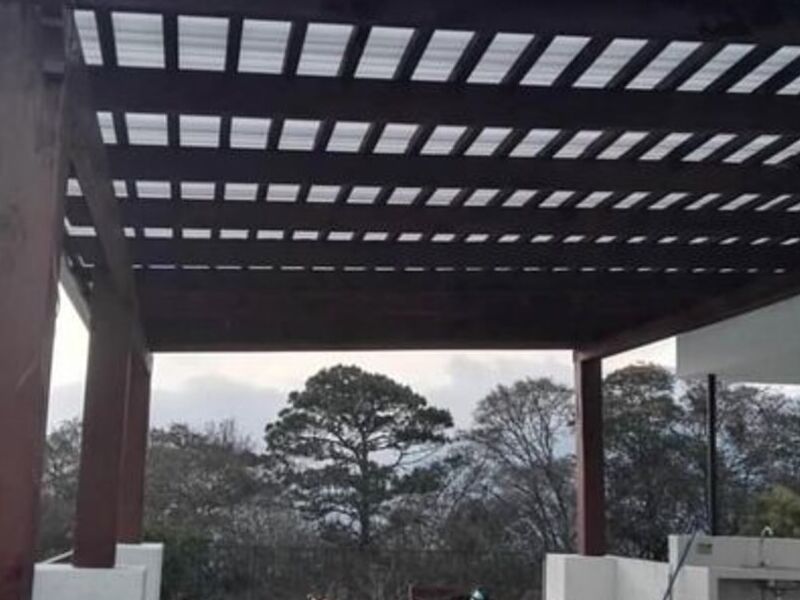 Pérgola estándar madera de ciprés 