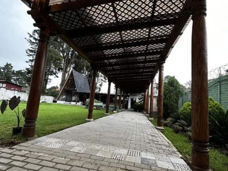 Pérgola premium madera de ciprés 