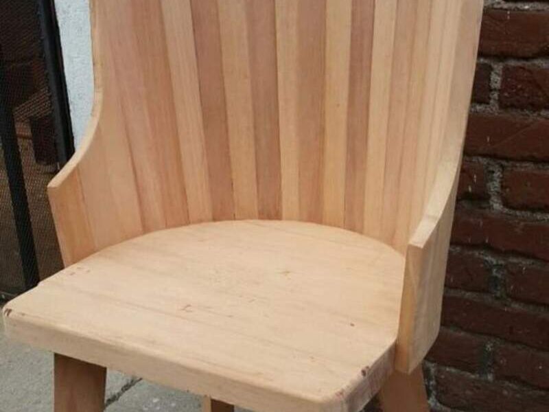 silla de madera 