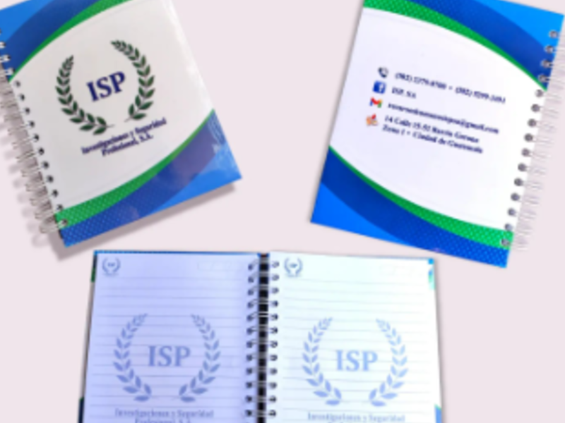 Libretas personalizadas, Mixco Guatemala 