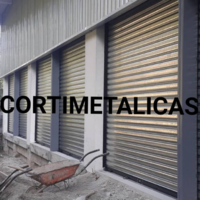 Persianas o cortinas metálicas