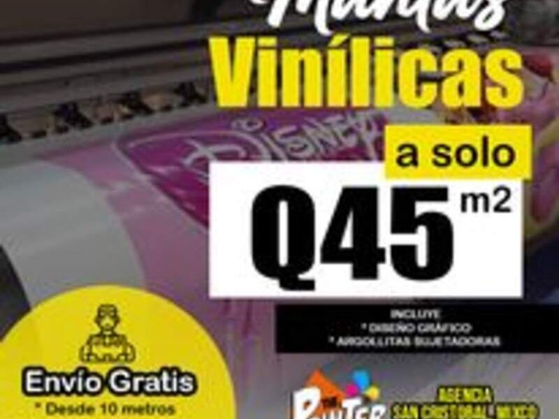 MANTA DE VINIL GUATEMALA