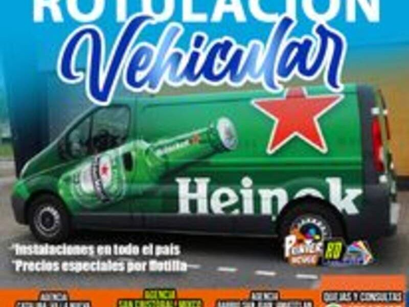 ROTULACIÓN VEHICULAR