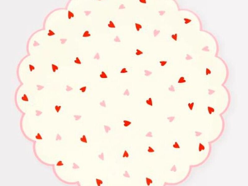Plato Corazones Guatemala