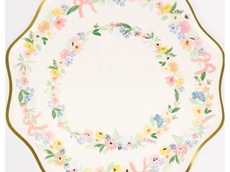 Plato Floral Guatemala