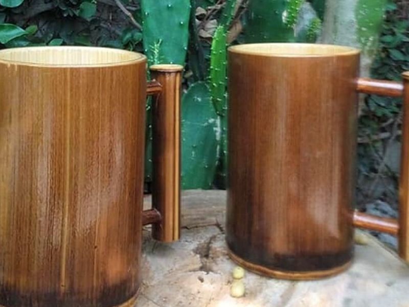 Taza bambú Guatemala