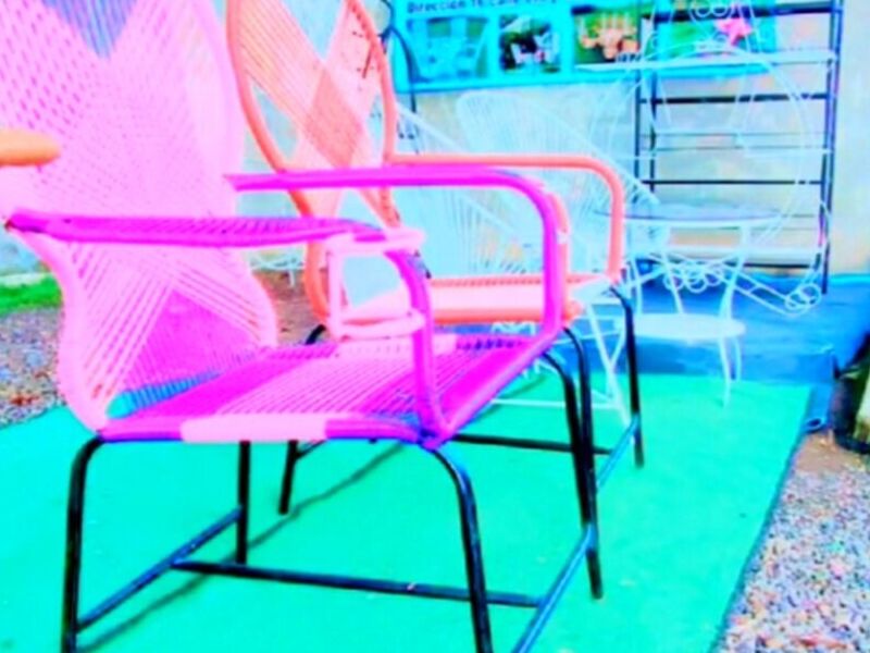 SILLA METÁLICA GUATEMALA