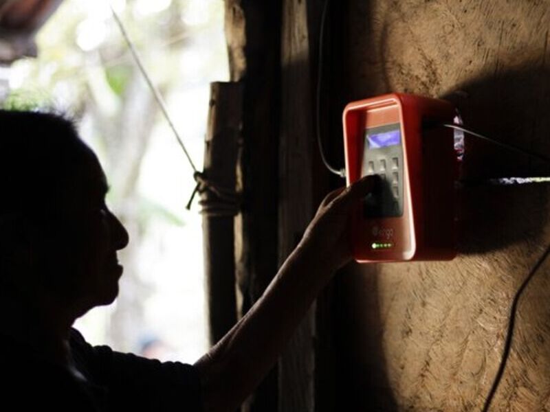 Energía solar prepago