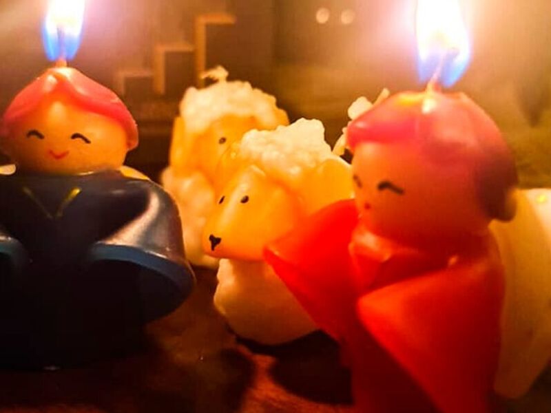 Decorativas velas Guatemala