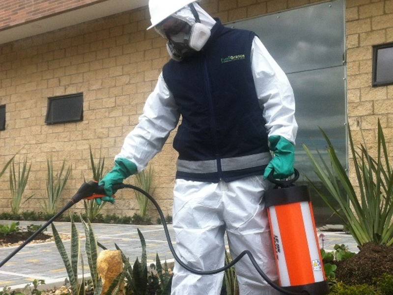 Fumigación por aspersión Guatemala