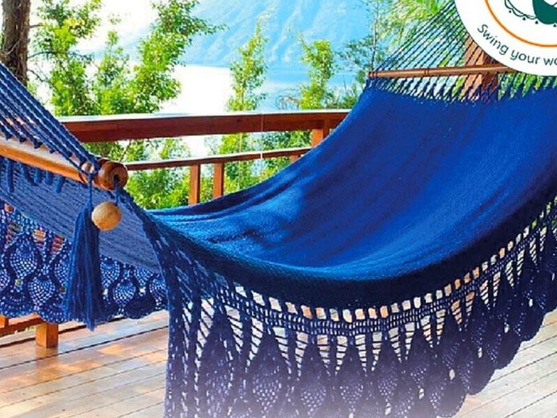 Hamaca azul Guatemala