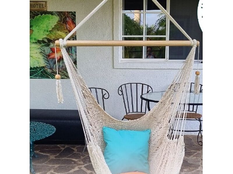 Hamaca asiento blanca Guatemala