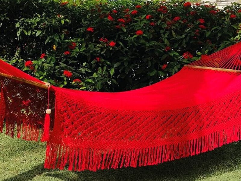 Hamaca roja Guatemala