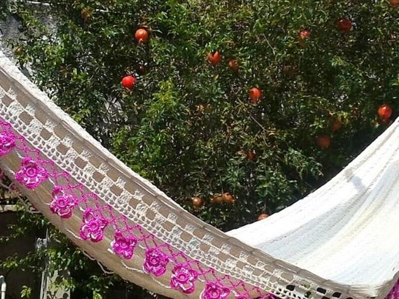 Hamaca rosa Guatemala