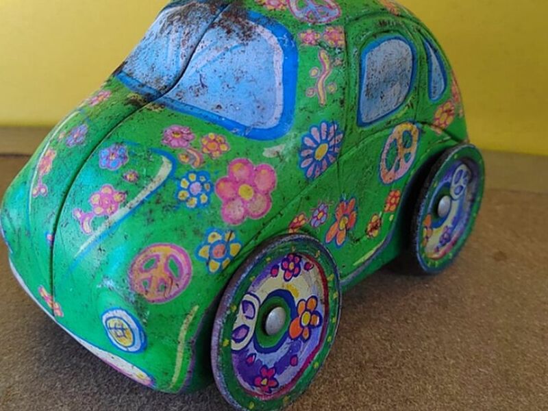 Lata carro antigüedad Guatemala