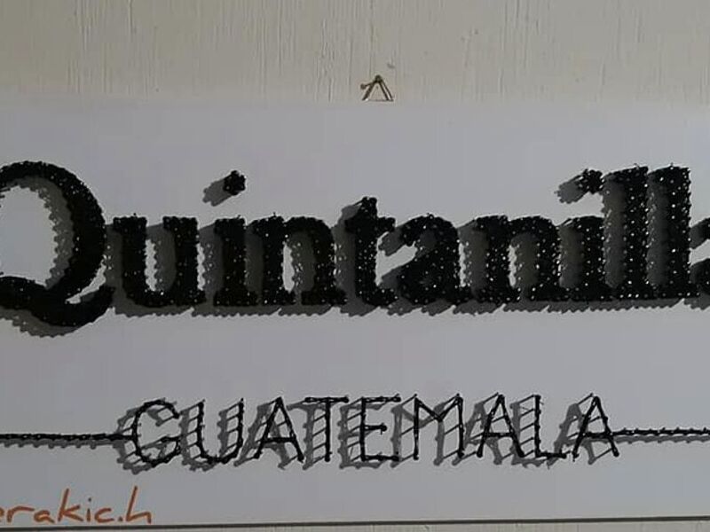 Cuadro Decorativo Quintilla Guatemala