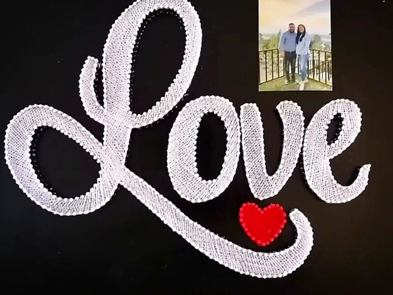 Cuadro Decorativo Love Guatemala