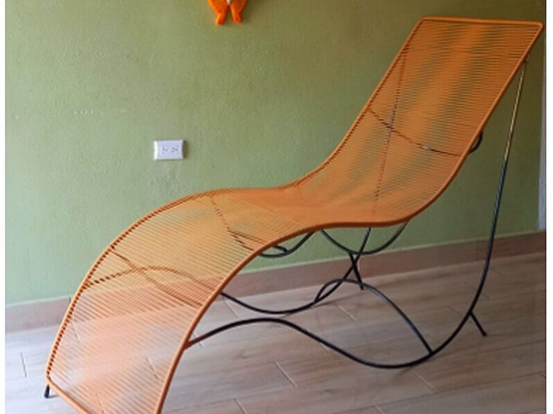 SILLA NARANJA GUATEMALA