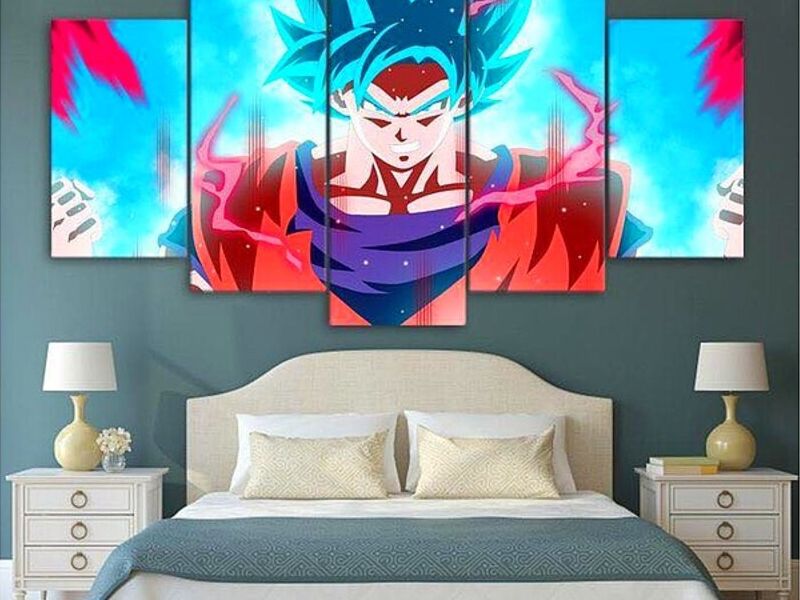 Cuadro Decorativo Goku Guatemala