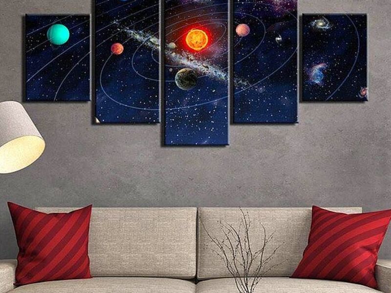 Cuadro Decorativo Galaxia Guatemala