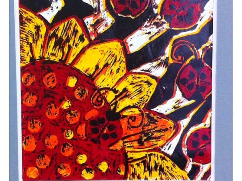 Cuadro Decorativo Girasol Guatemala