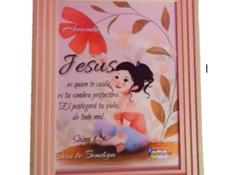 Cuadro Decorativo Niña Guatemala
