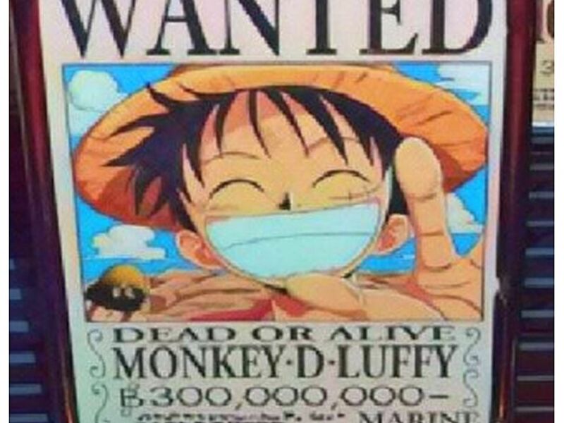 Cuadro Decorativo Luffy Guatemala