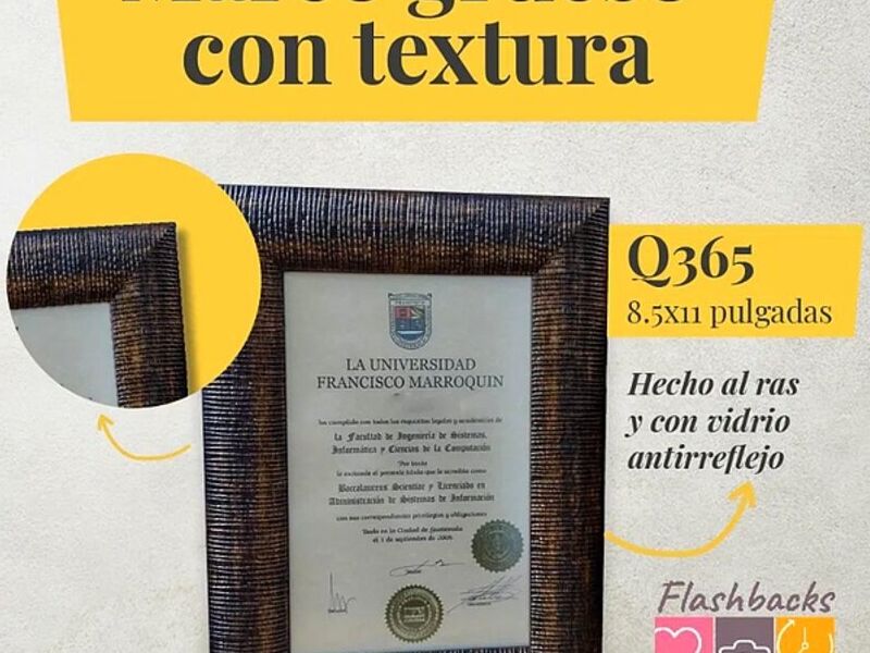 Enmarcado Grueso Guatemala