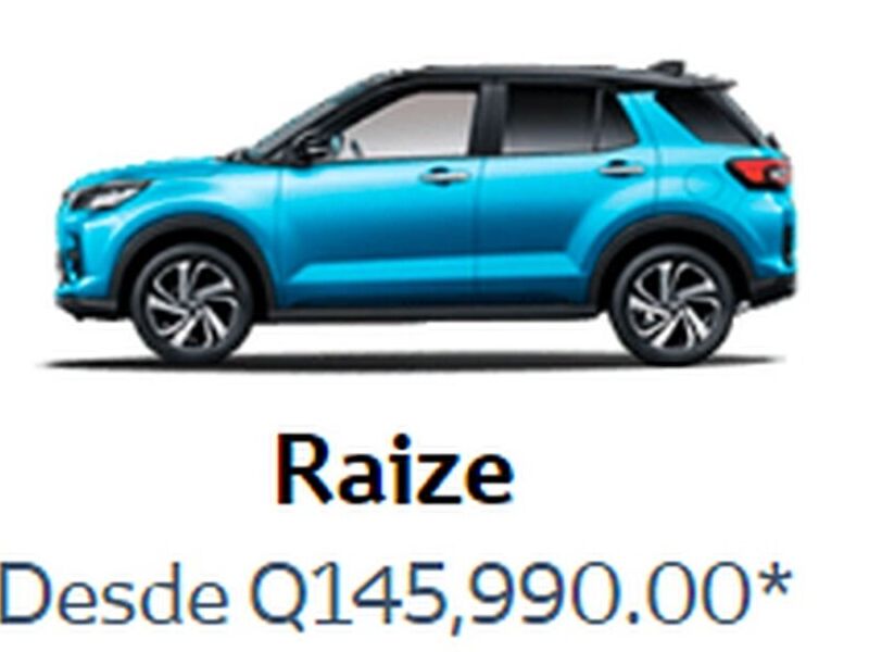 TOYOTA RAIZE GUATEMALA