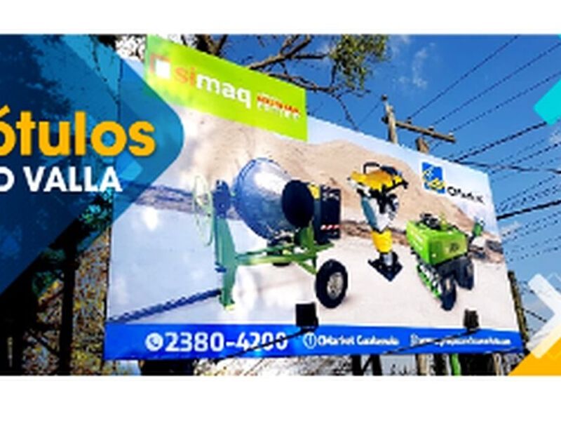ROTULO TIPO VALLA GUATEMALA