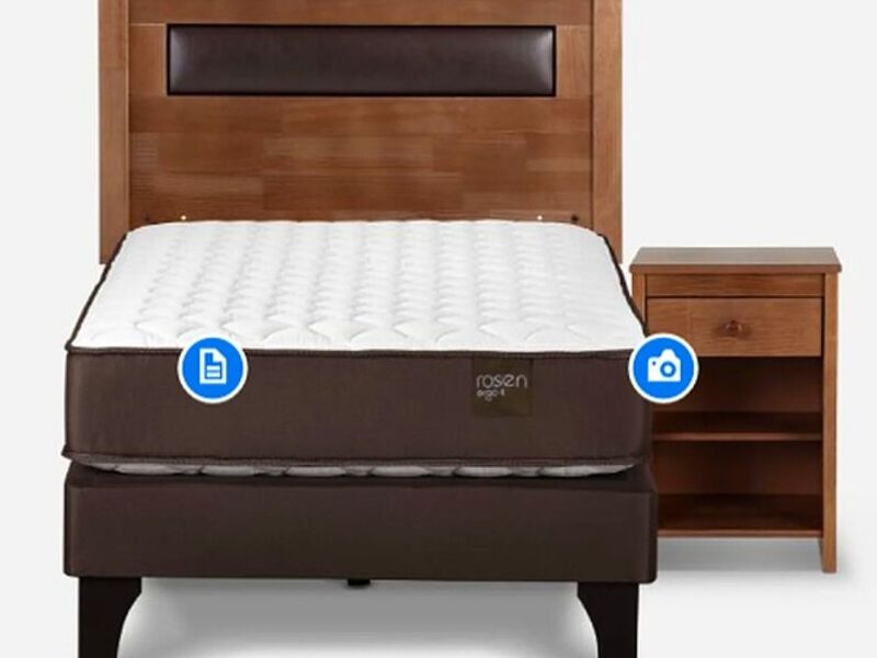 Cama Ergo T 1.5 Plazas Ferrara