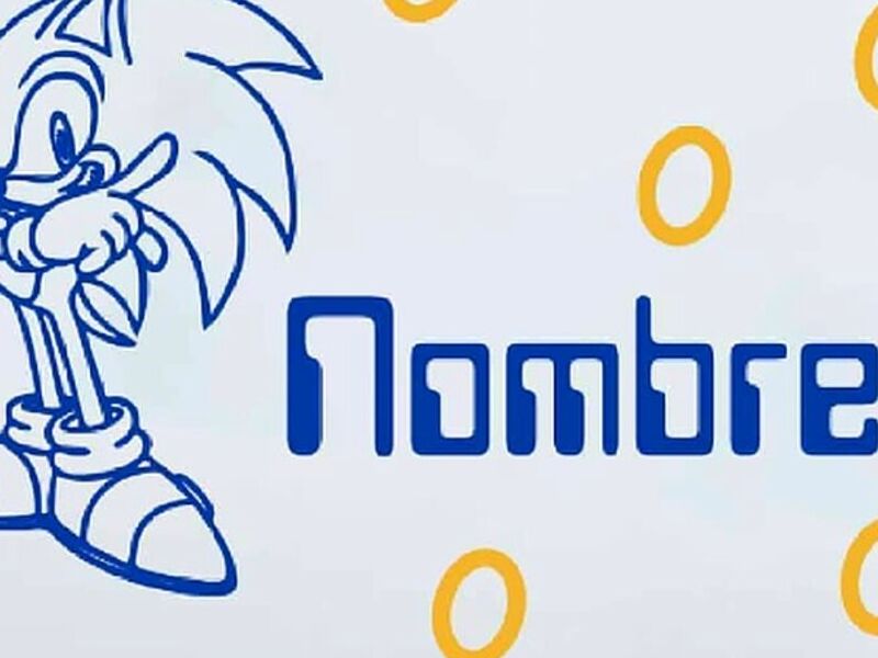 Vinil Decorativo Sonic Guatemala
