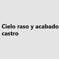 Cielo raso y acabado castro