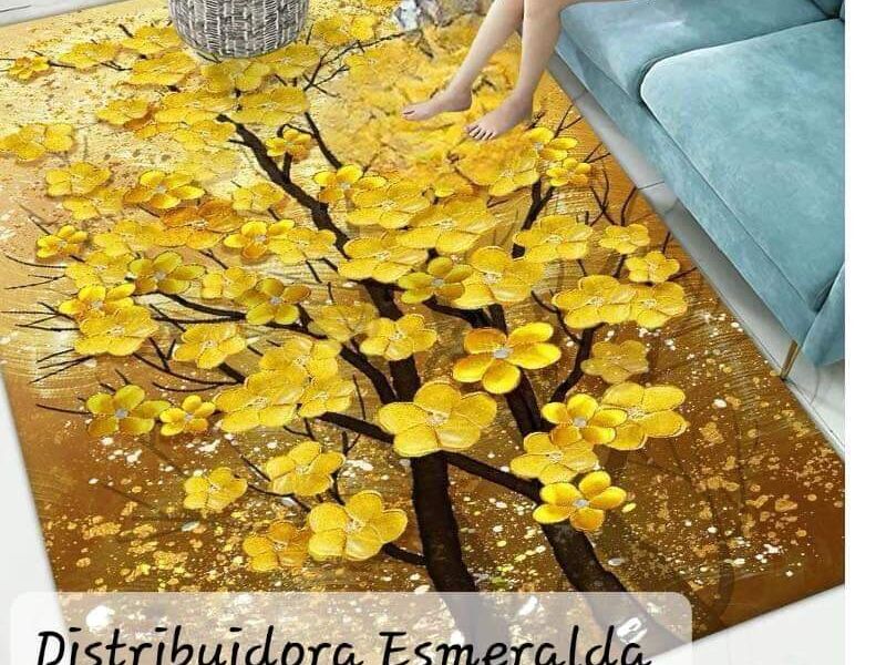 Alfombra Árbol Flor Amarilla Guatemala