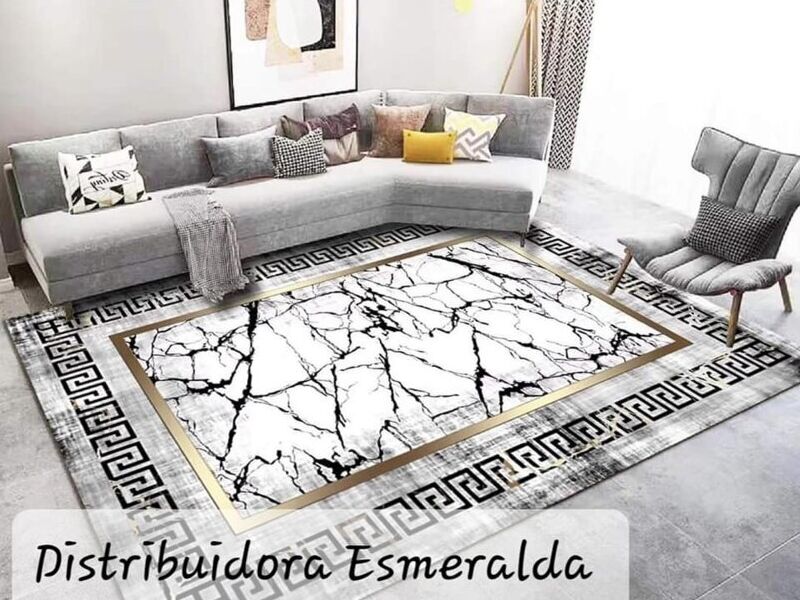 Alfombra B/N Grietas Guatemala