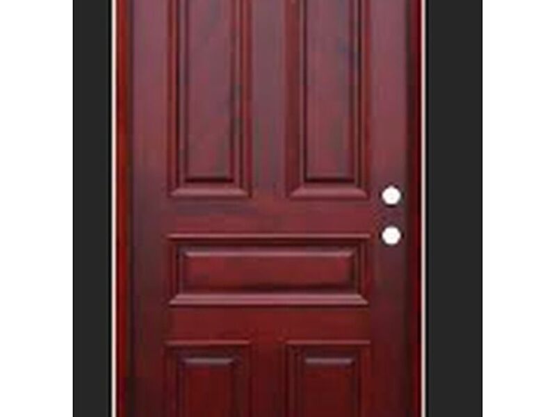 Puerta caoba Guatemala