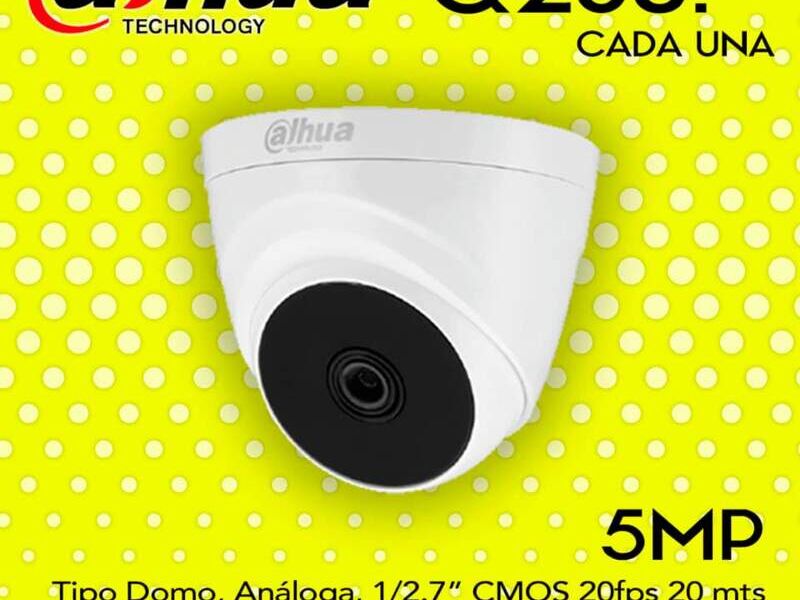 Cámara Seguridad 5MP Domo Guatemala