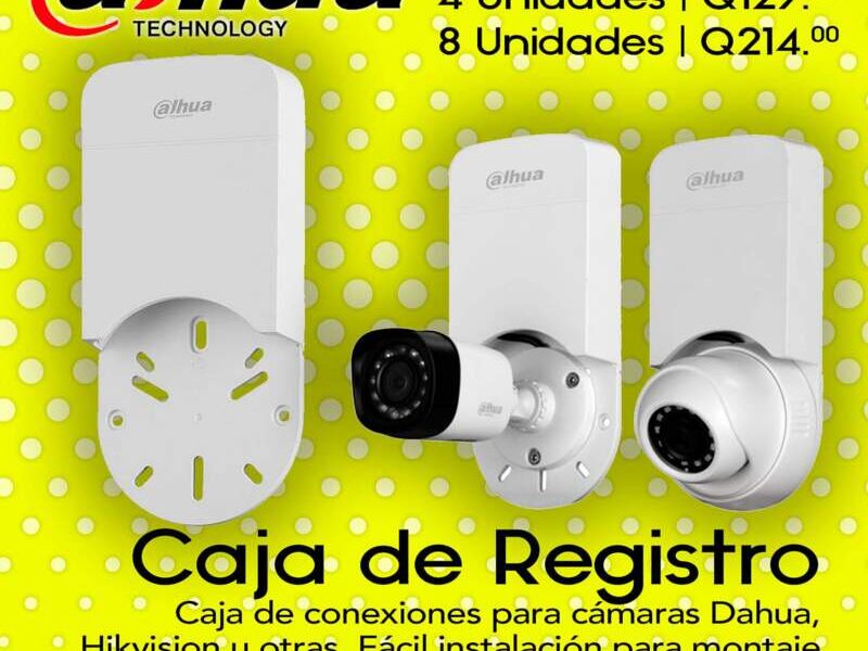 Juego Cámara Seguridad Registro Guatemala