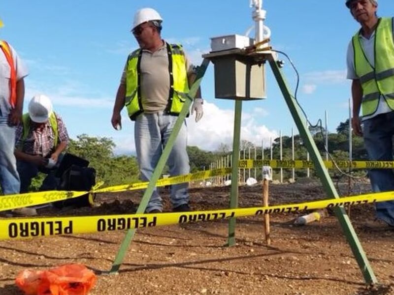 Estación para monitoreo de aire en Guatemala