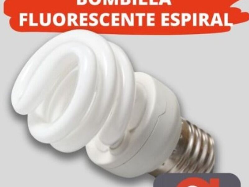 Bombilla fluorescente espiral en Guatemala 