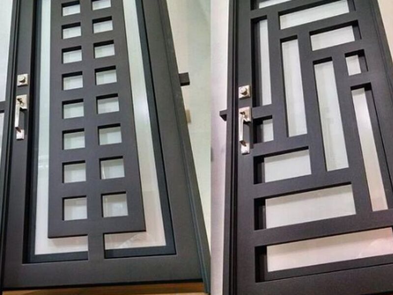 puerta peatonal líneas San Juan