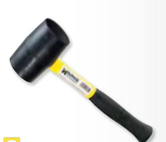 Maza goma mango fibra vidrio