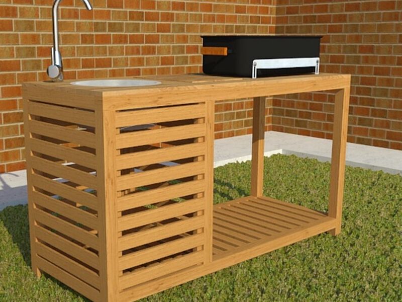 mueble de cocina exterior Reformita