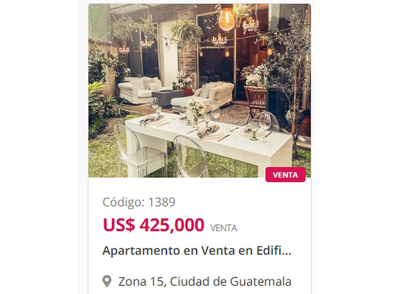 Inmobiliaria Servicio Guatemala