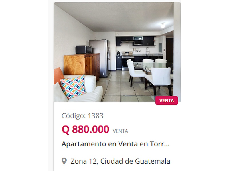 Inmobiliaria Venta Guatemala