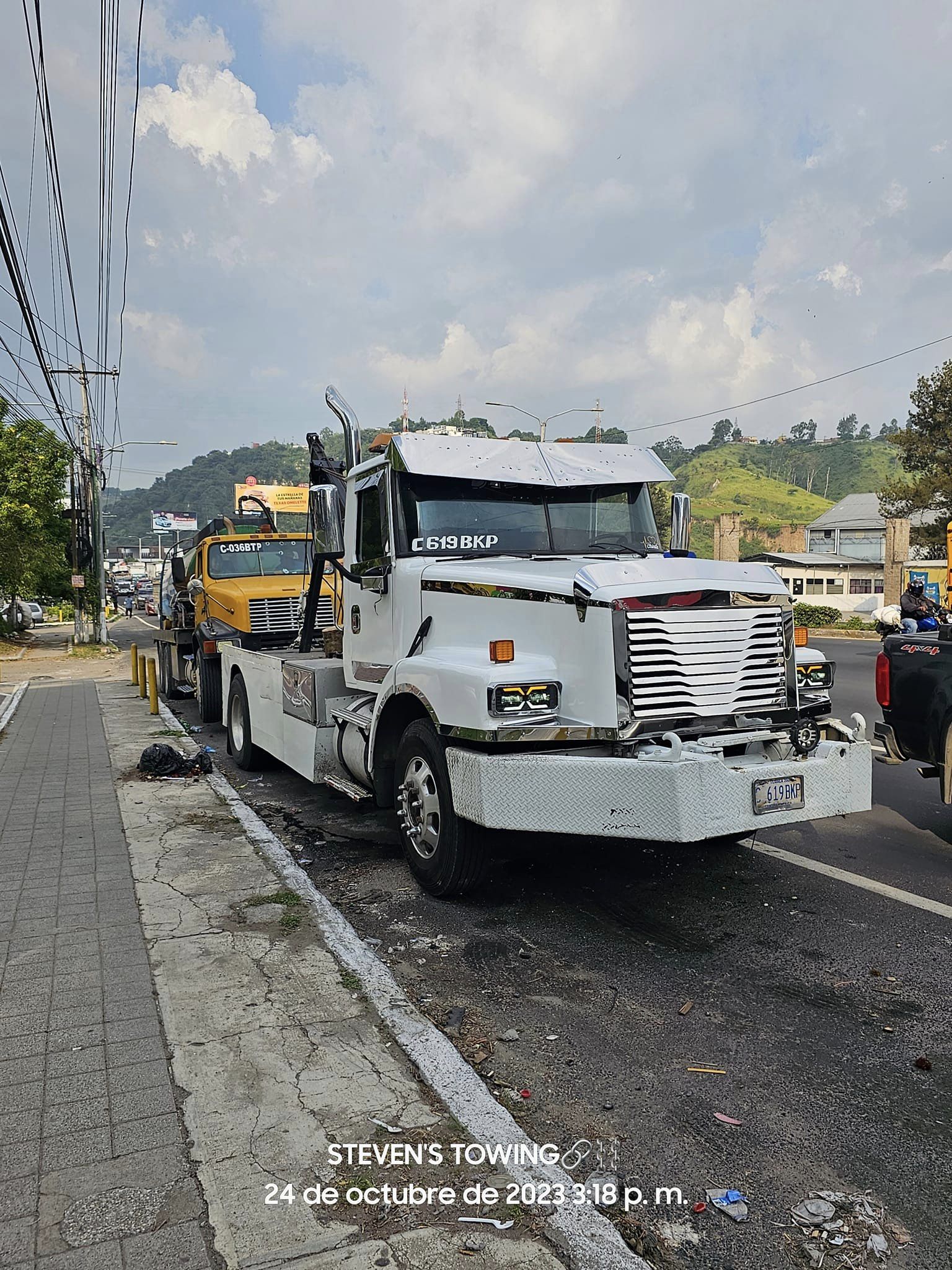 Servicio de gruas pesado Guatemala City